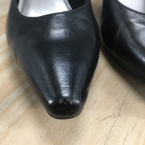LifeStride Heels Womens 8.5M Klarissa Pump Black Faux Leather Pointed Toe Casual - Picture 4 of 17