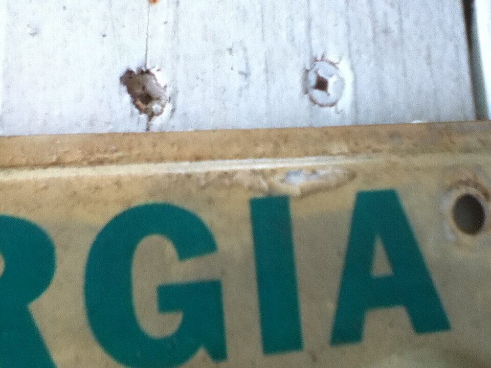 License Plate Tag GA 1983 ATI 697 Dekalb Rustic USA eBay