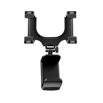 Universal Fit Rearview Mirror Mobile Stand Adjustable for Various Phone Model