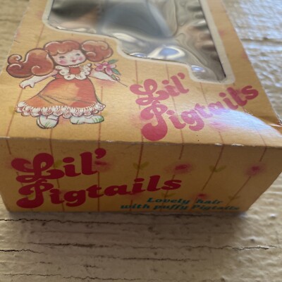 Fun World Lil' Pigtails BRAND NEW NIP VTG TOY DOLL CUTE Vintage