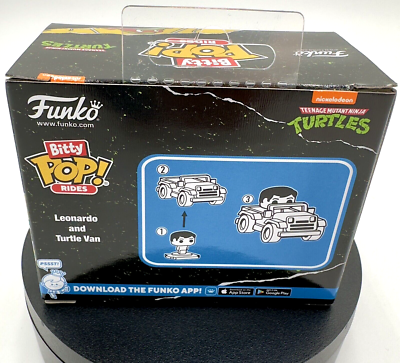 Funko Bitty Pop Rides: Teenage Mutant Ninja Turtles - Leonardo 05
