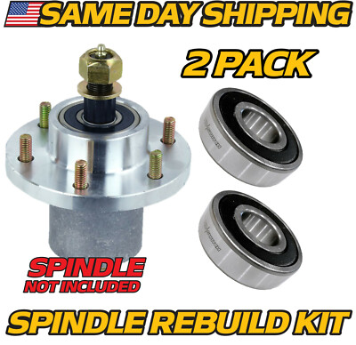 (2 Pack) Spindle Rebuild Bearing fits John Deere TCA20480 WHP48A WHP52A 