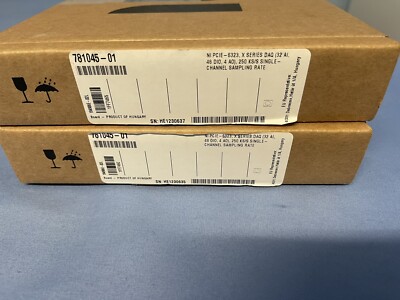 NI PCIE-6323, X Series DAQ (32AI, 48 DIO, 4AO) Brand New In Box
