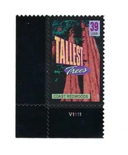 STAMP US SCOTT 4063 "Coast Redwoods, Tallest Trees" 39 CENT 2006 MNH WITH PB#