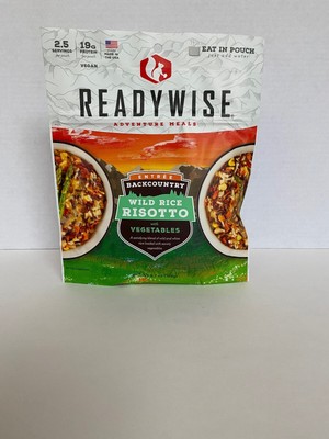 ReadyWise RW03-918 Backcountry Wild Rice Risotto W Vegetables (6 Pack)