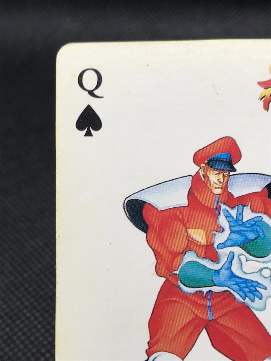 M. Bison Street Fighter Ⅱ Spade Q CAPCOM Character Trump