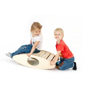 waldorf wooden rocker