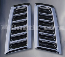 Focus RS MK2 style ABS plastic bonnet vents *FORD PROFILE* universal Exact OE