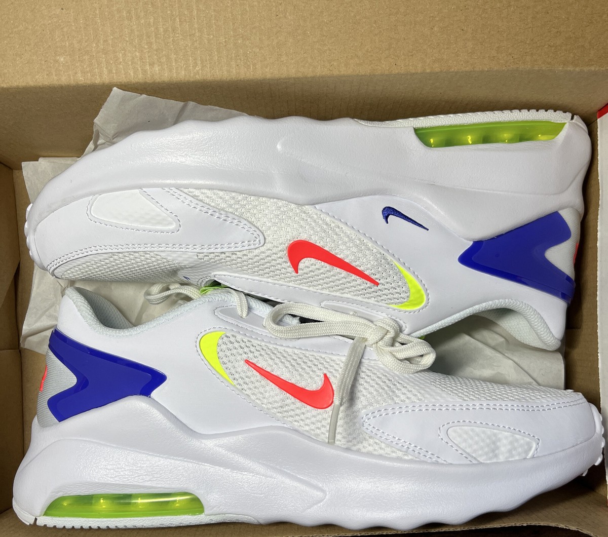 nike air max bolt all white