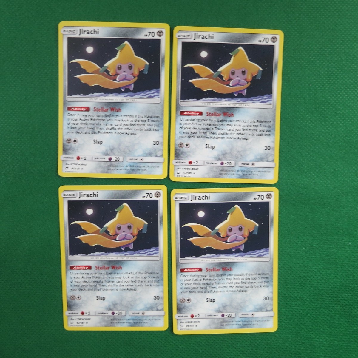 4x Jirachi 99/181 Rare Team Up STELLAR WISH Non Holo Theme Deck Pokemon TCG  | eBay