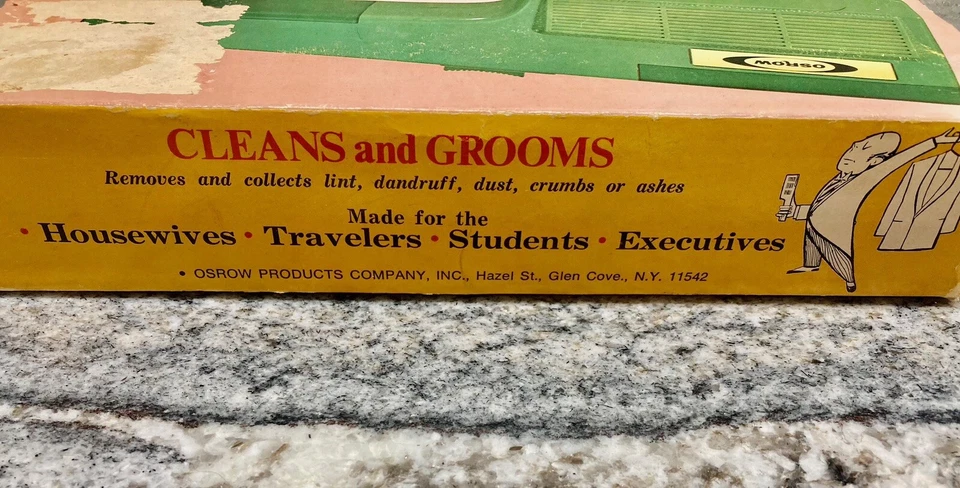 Removedor de pelusa de mayordomo eléctrico Osrow vintage Foto 4 de 4