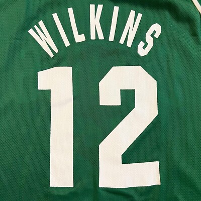RARE VTG 90s NBA Champion Boston Celtics Dominique Wilkins Jersey