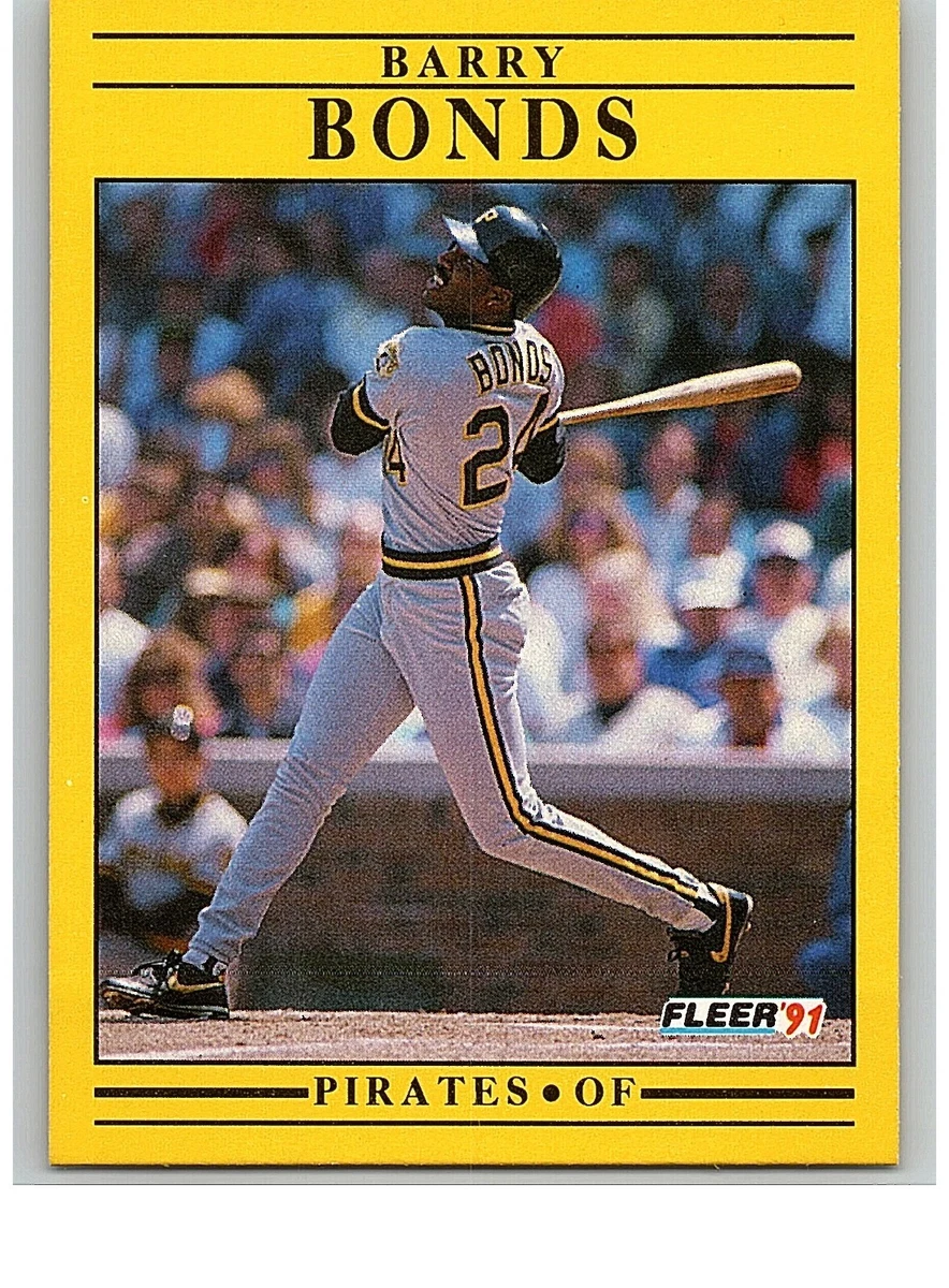 1991 Fleer - Barry Bonds #33 for sale | eBay