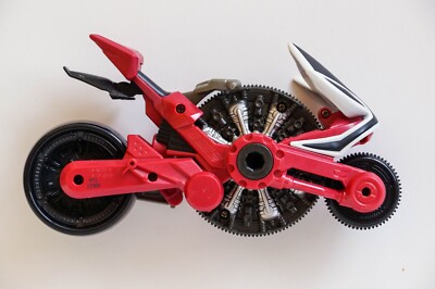 Power Rangers Samurai Action Vehicle Set Red Fire DISC CYCLE See Pics