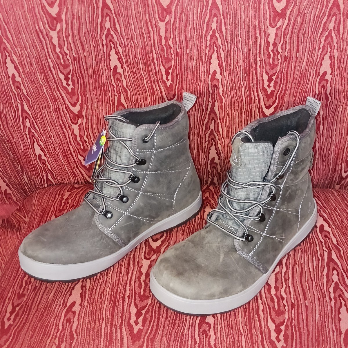 ALPINE KAMIK EZRA VIBRAM Lace-Up Gray Boots Man display picture 2