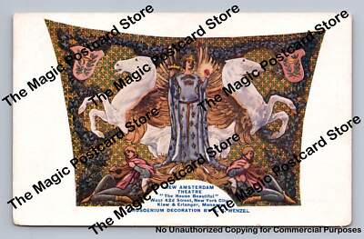 New Amsterdam Theater Advertising ''House Beautiful'' NYC AB Wenzel Mural UDB
