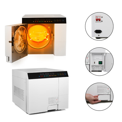 23L Dental Class B Triple Vacuum Steam Autoclave Sterilizer+Built-in Printer US