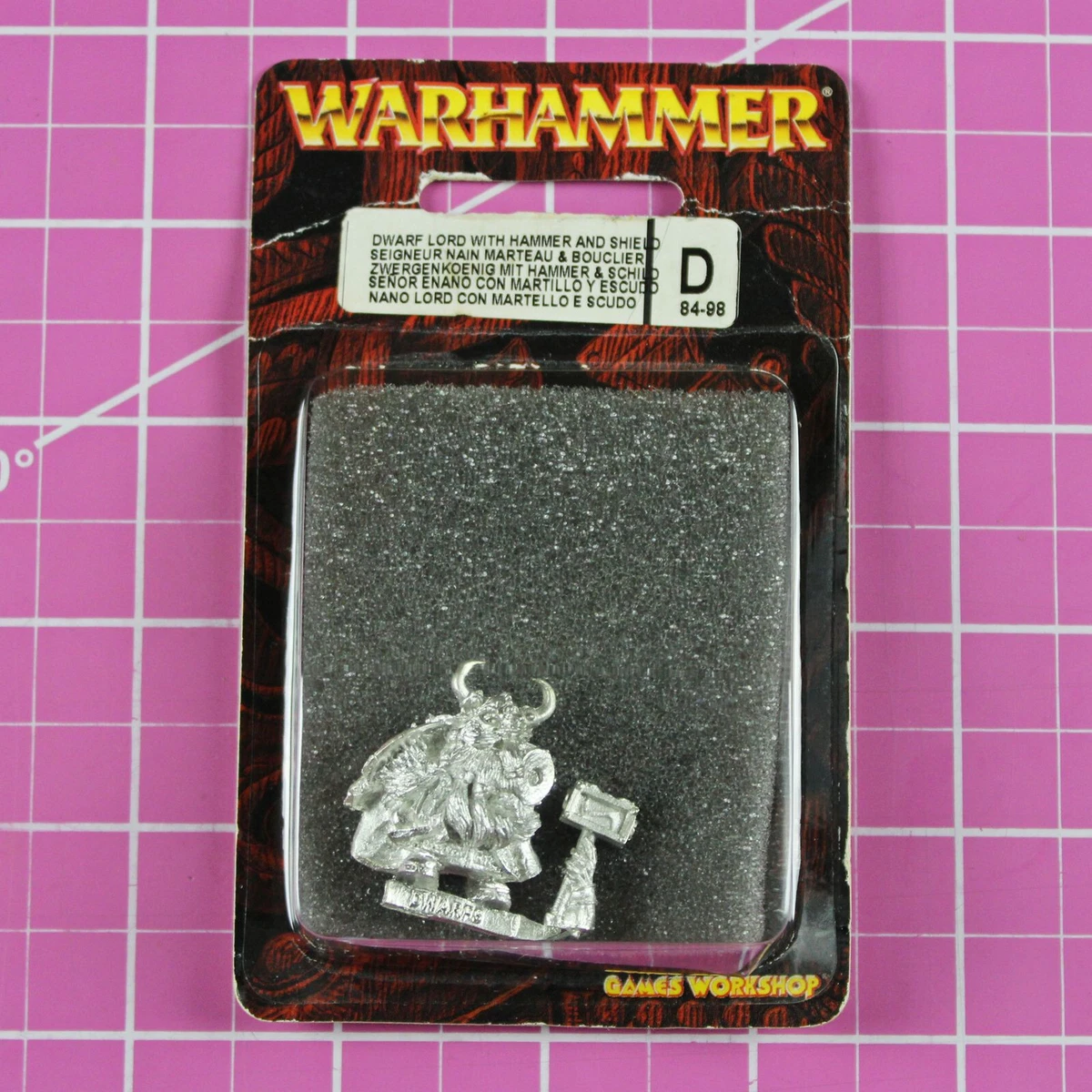 TOW Dwarfs Metal Warhammer OldWorld Slayer lord OOP Dwarfs