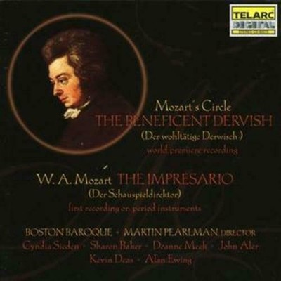 Mozart The Impresario Mozarts Circle The Beneficent Dervish CD