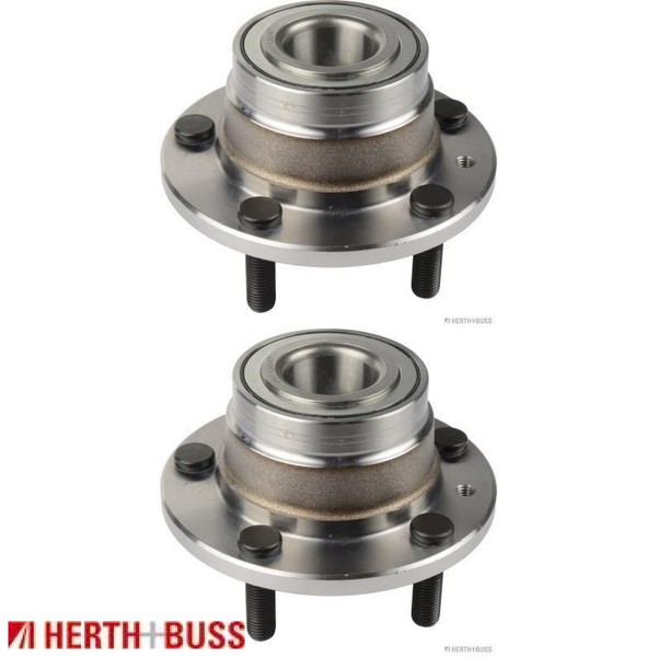 2X Radlagersatz Herth+Buss Jakoparts J4713047 2 Radlager Satz Links Rechts-image