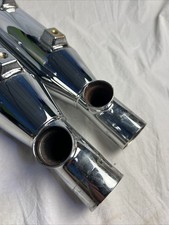 Soporte De Tubo De Escape Trasero Drag Specialties Para Harley Davidson FL Touring 1985-2006 – Color Plateado