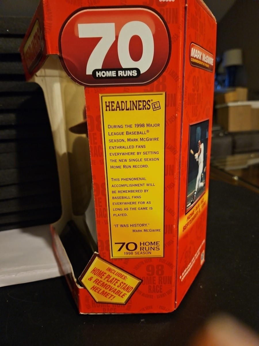 Headliners XL MARK MCGWIRE 70 Home Runs Commemorative Figure W