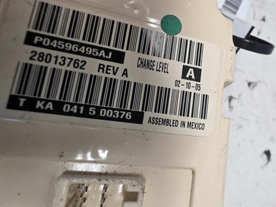 2005-2007 Chrysler 300 Ac Heater Climate Control P04596495AJ