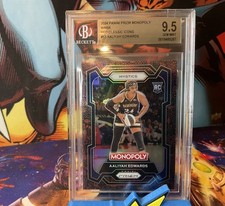 🔥2024 Panini Prizm Monopoly WNBA Red Classic Icons Rc AALIYAH EDWARDS 🔥9.5 Gem