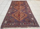 Rare Hand Knotted Vintage Afghan Zakani Balouch Wool Area Rug 6.3 x 3.5 Ft — photo 3