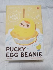 Popmart Pucky Egg Beanie Towel Egg Roll Confirmed Sealed
