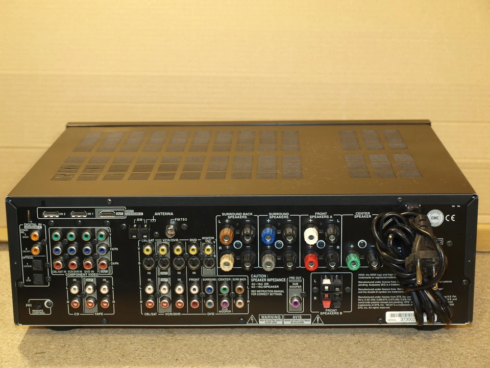 A/V-Receiver Onkyo TX-SR505E 130 W mit Zubehör, ovp. , mit Funktion ! TOP ! - Bild 2 von 2