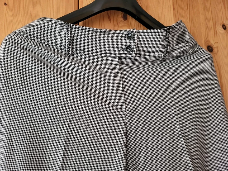 Schöne karierte Hose von Biba, Pepita, Größe 40 - Bild 2 von 3