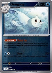 Dewgong 022/094 Phantasmal Flames Reverse Holo Common