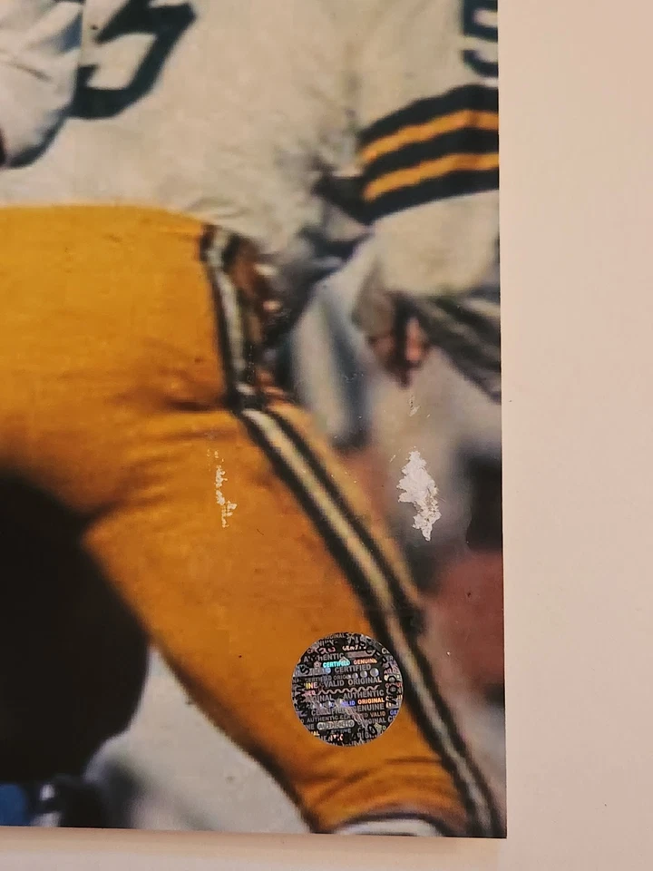 Bart Starr Green Bay Packers Autographed 9x11 With Certification...see... - Image 3 of 3