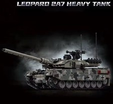 WW2 Leopard 2A7 Heavy Tank Building Bricks Set 1009+ PCS