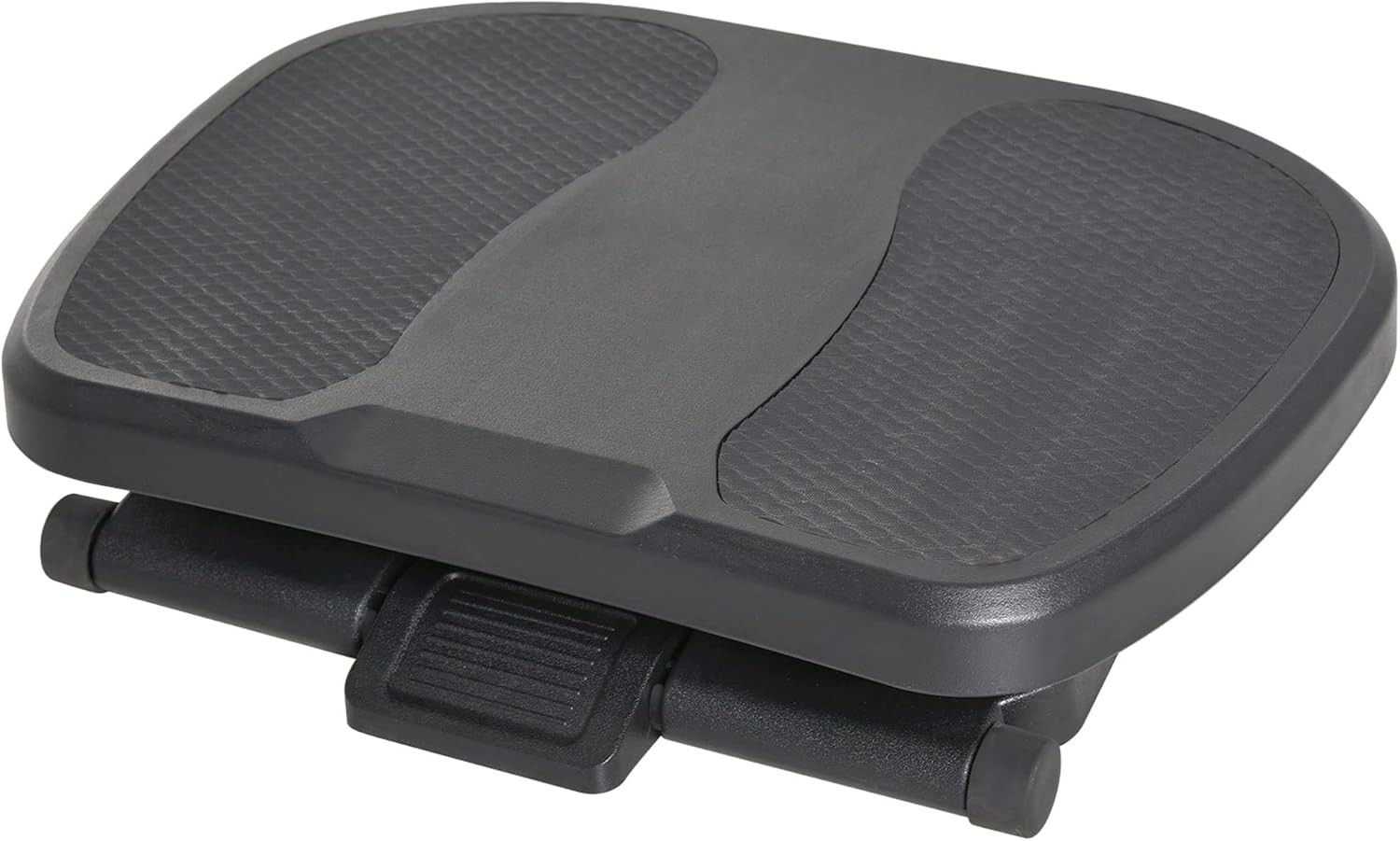 HOMCOM Footrest Adjustable Height & Angle 0-30 Degree for Better Posture