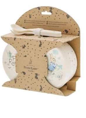 Beatrix Potter Peter Rabbit Snackbox & Besteckset - Peter Rabbit A30635