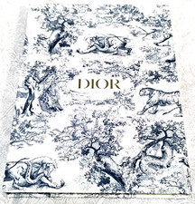 Dior Notebook Toile de Jouy Gold Edges Novelty VIP Gift Parfums Christian Dior