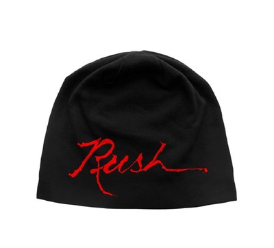 Rush Beanie Hat Cap Band Logo 2112 new official black jersey print Size One Size