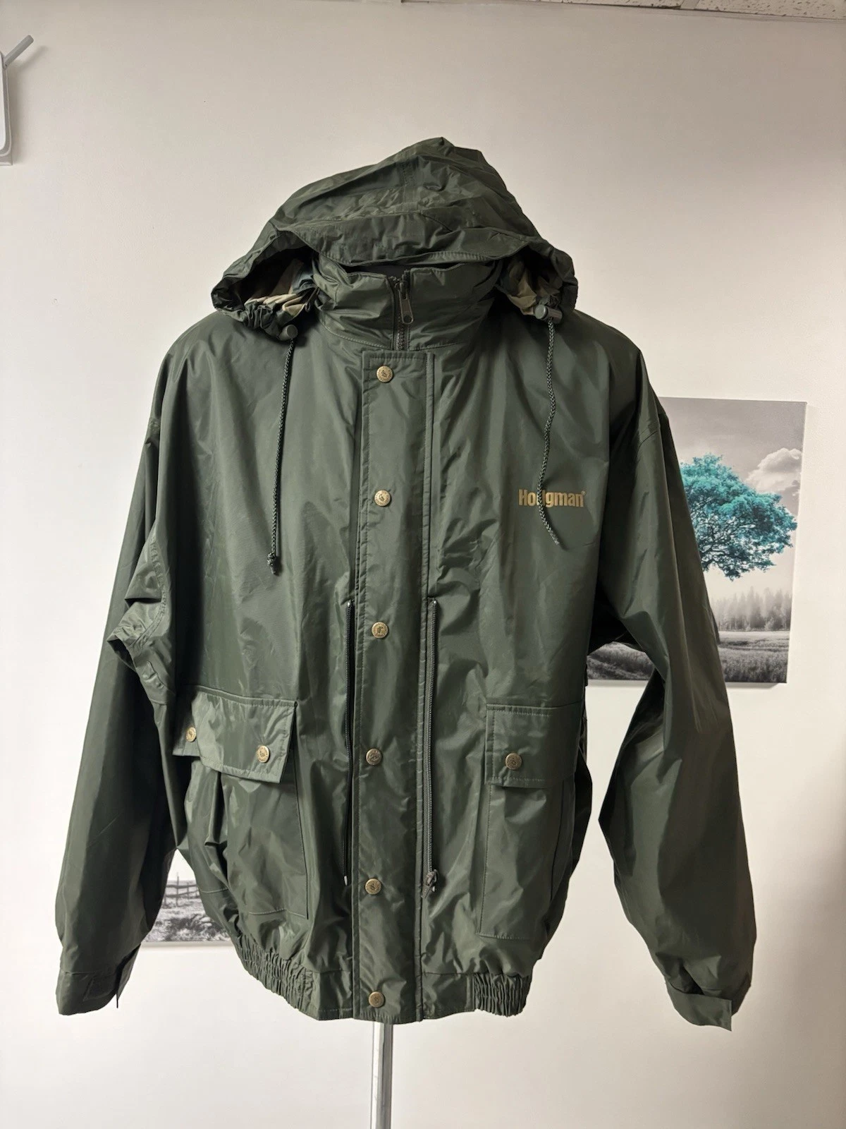 vintage Hodgman Lakestream nylon wading Fishing jacket Xxl Great Cond
Opens in a new window or tab