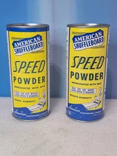 2 cans of American Shuffleboard Speed Powder Wax Full Cans