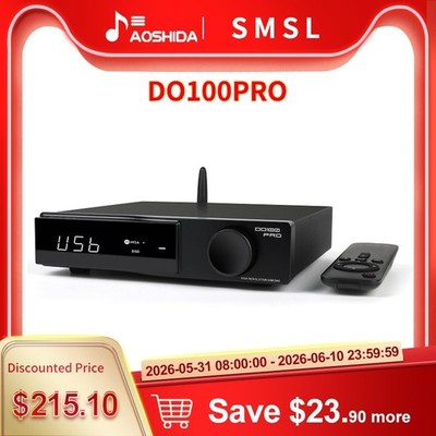 SMSL DO100PRO Desktop HiFi Balanced ES9039Q2M *2 DAC Support TV HDMI(ARC) PS5