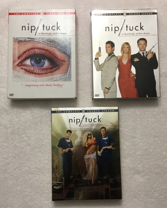 NIP/TUCK - A Disturbingly Perfect Drama - Complete Seasons 1, 2 & 4 DVD Series