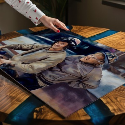Dumm und Dümmer A3 Kunstdruck 90er Komödie Filme Filme Poster Wandbild Deko