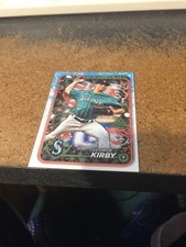 2024 topps holiday george kirby seattle mariners see scan