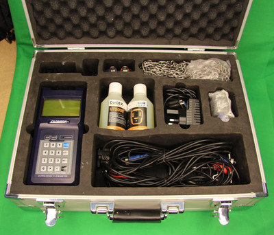 Omega Hand FDT-25 Held Ultraschall Durchflussmesser Kit