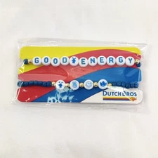 Dutch Bros Good Energy Friendship Bracelet Blue Merch Drop May 2025