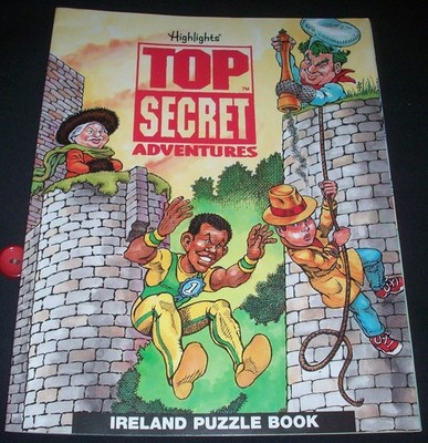 Highlights TOP SECRET Adventures Ireland Puzzle Book