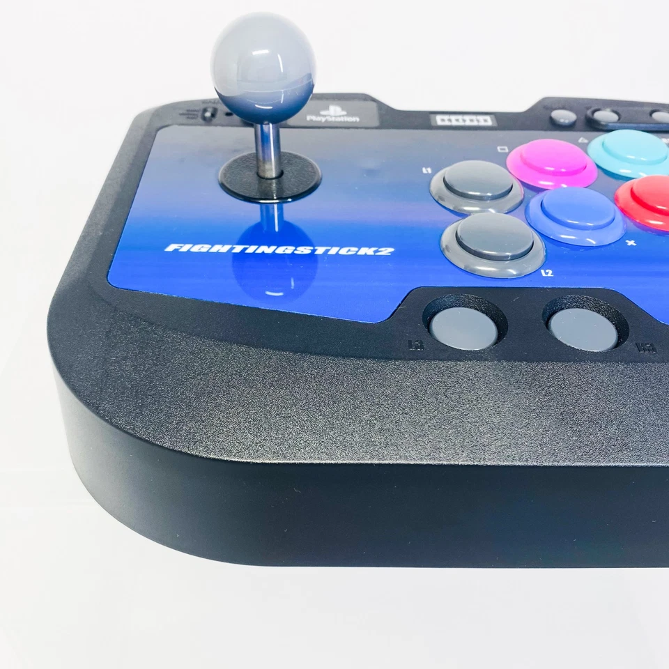 CONTROLADOR HORI FIGHTING STICK 2 PS SOLO SONY PS1 PS2 PSone Joystick playstation Foto 4 de 4