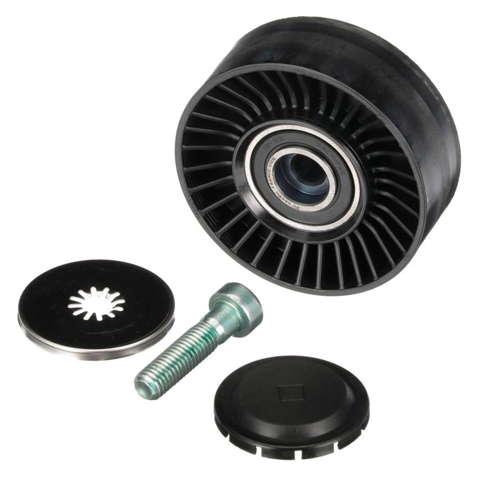 V-Ribbed Belt Deflection/Guide Pulley Belt Drive Plastic Fits BMW GATES T36364 - Image 19